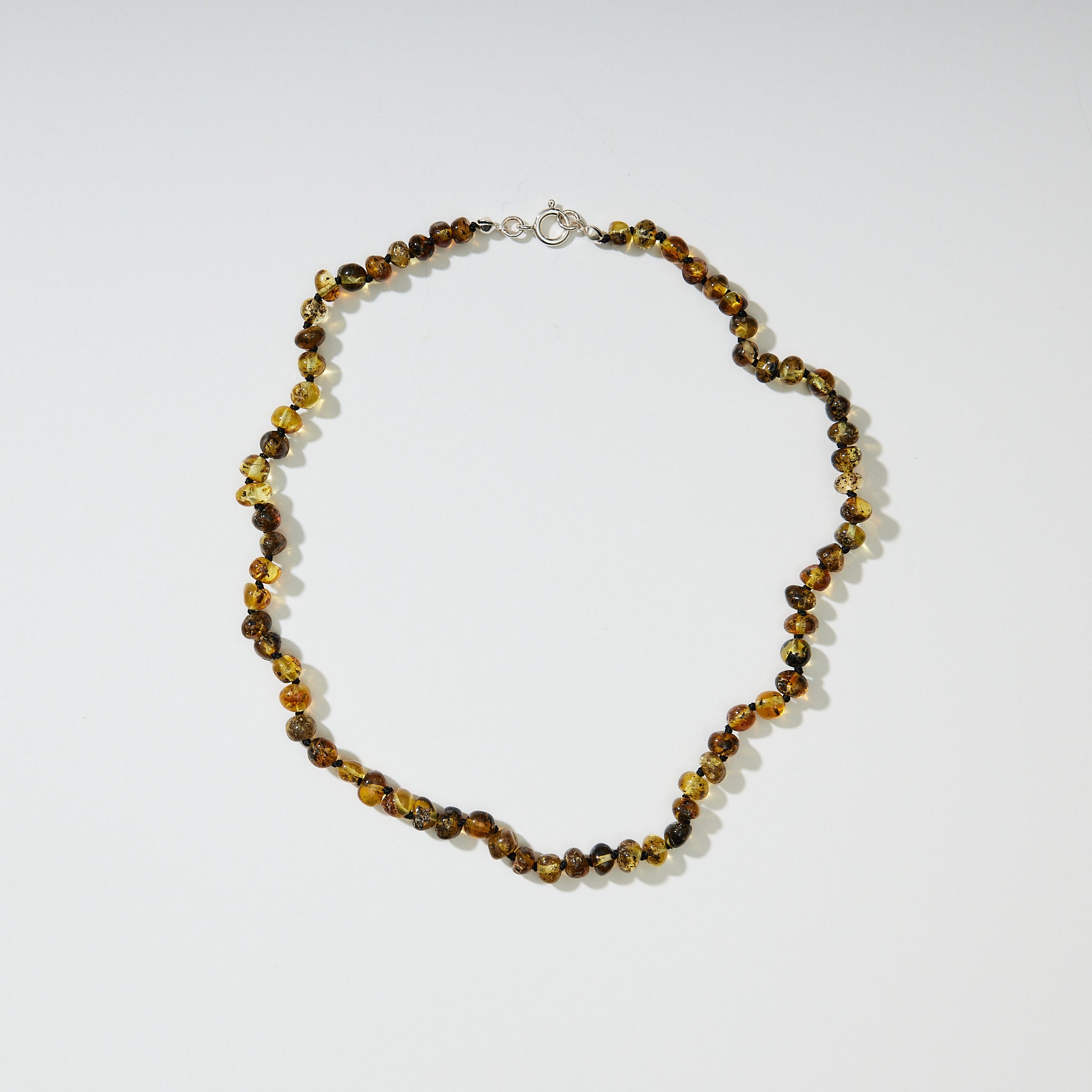 Green Amber - Adult Necklace