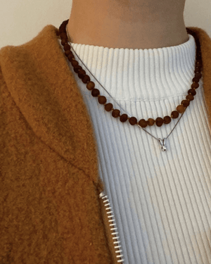 Raw Caramel - Necklace Necklace Nirrimis 