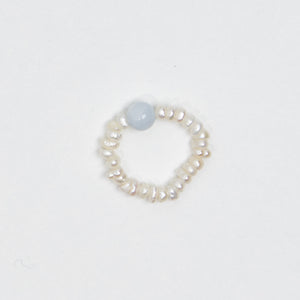 Pearly Aquamarine - Ring