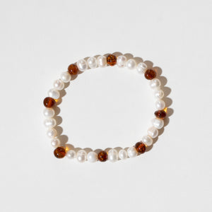 Pearly Caramel - Bracelet